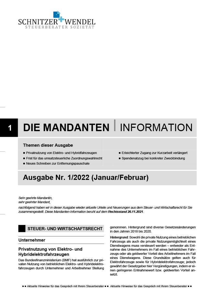 Mandanteninfo 01-2022